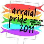 Logo Arraial Pride 2011